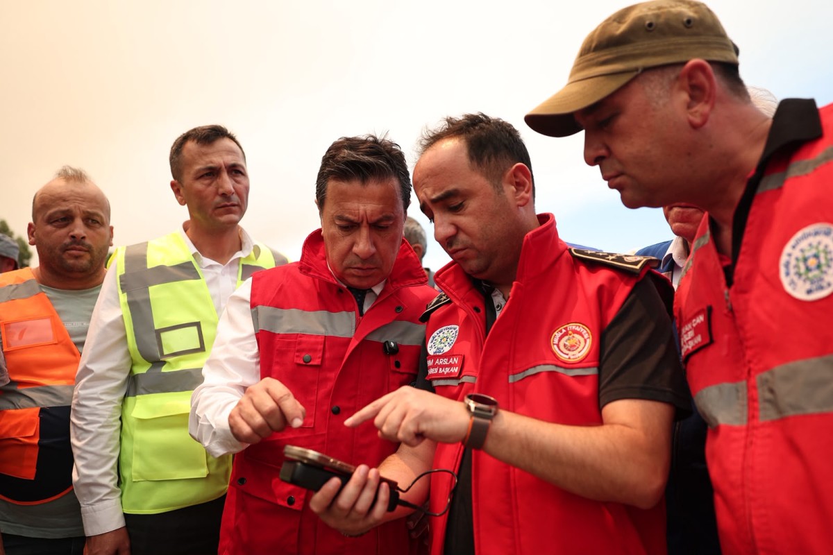 “Muğla Büyükşehir Seydikemer Yangınına Müdahale Ediyor”