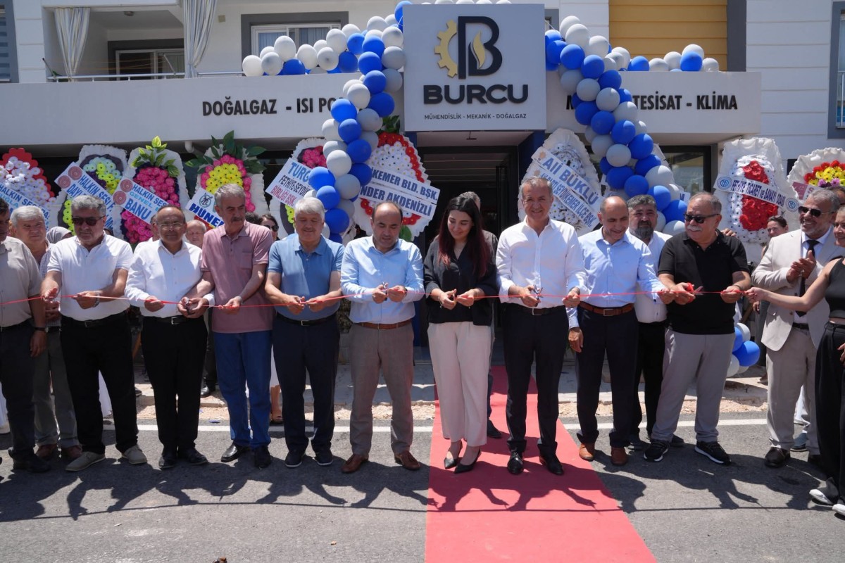Seydikemer’de Burcu Mühendislik Mekanik ve Doğalgaz İşletmesi Hizmete Açıldı