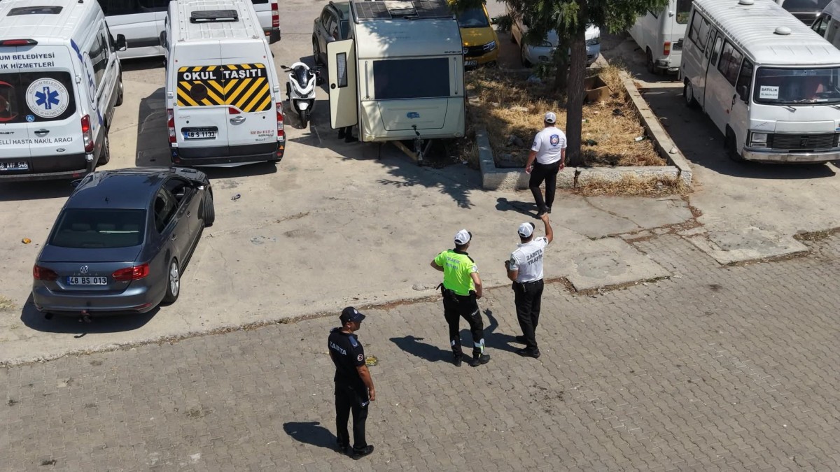 Bodrum’da Otoparklarda Ortak Trafik Denetimi Başladı