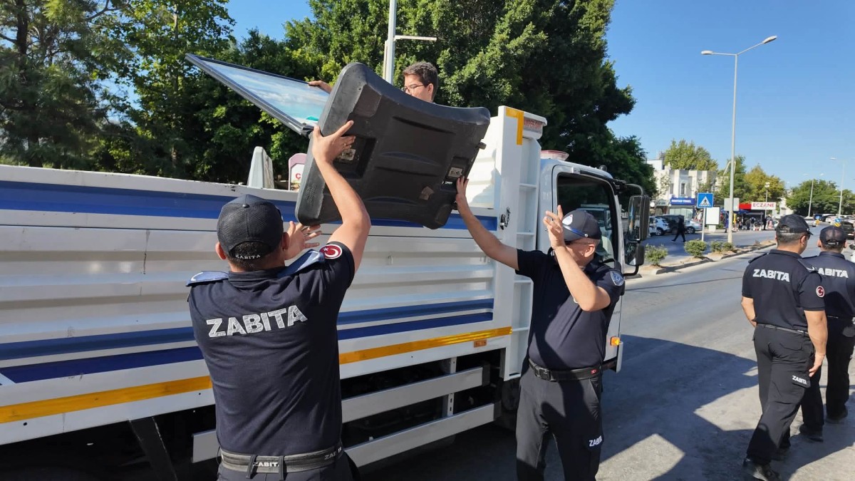 Bodrum'da Zabıta ve Emniyetten Ortak Denetim