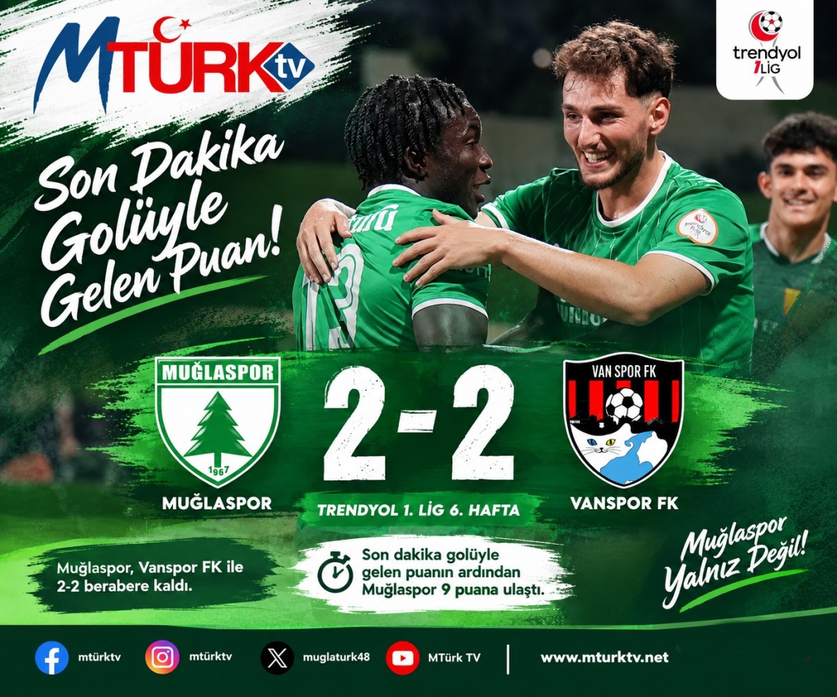Muğlaspor'da Nefes Kesen Beraberlik