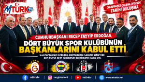 Erdoğan Spor Kulüplerini Kabul Etti